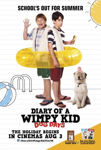 Дневник слабака 3 / Diary of a Wimpy Kid: Dog Days 2012
